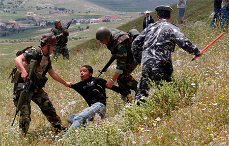 Los israelíes celebran 66 años de ocupación de Palestina